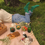 HuggingSox - Karl das Krokodil Socken Frühlings Vibes, Gemütlich, entspannt, zum chillen