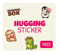 Hugging Sticker